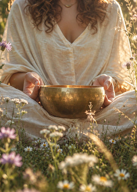The Hidden Connection Between Alpha Waves, Sound Healing, and Skin Health